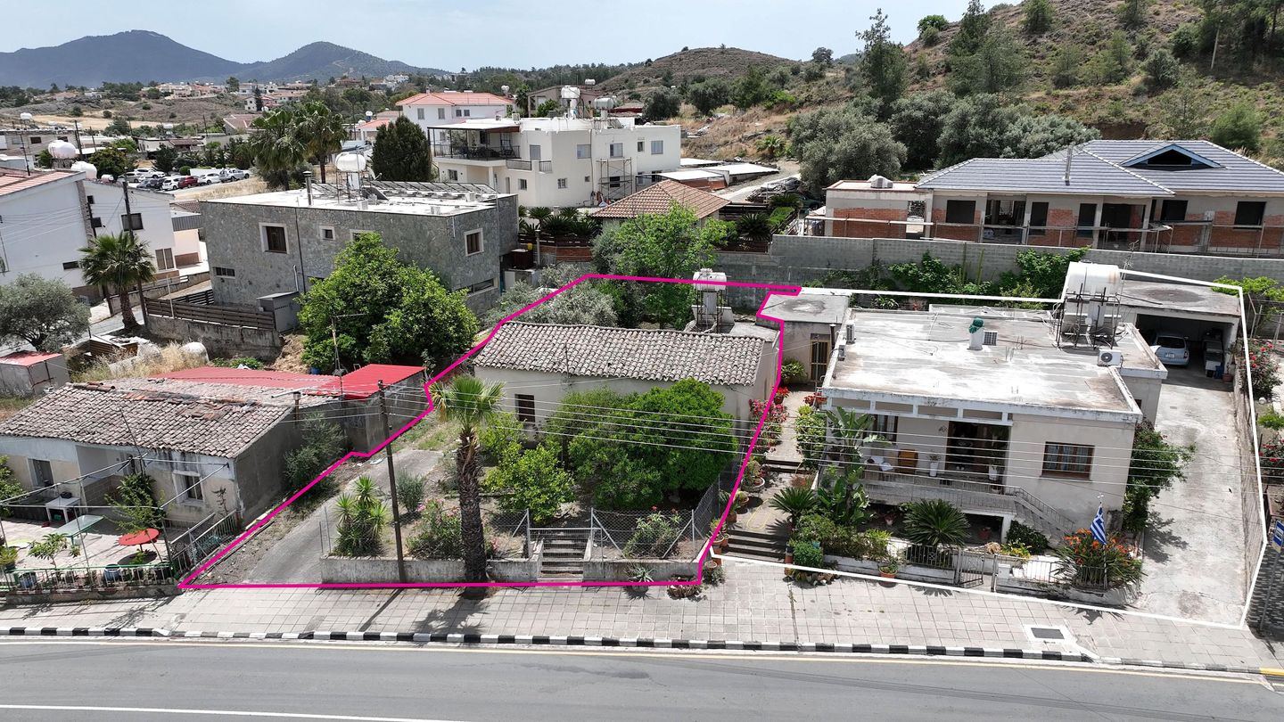Two-Bedroom Detached House in Kornos, Larnaca — property for sale in Larnaca, Kornos, Cyprus